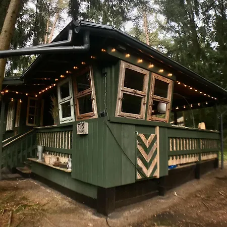 Nest In The Forest With Tree House Vakantiehuis Bielefeld