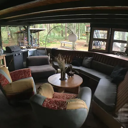 Vakantiehuis Nest In The Forest With Tree House Bielefeld